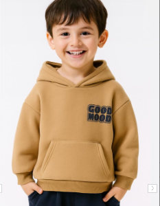 Little Explorer Hoodie for kids front view