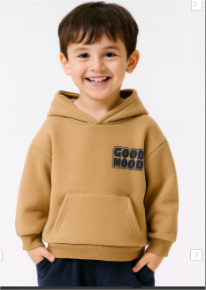 Little Explorer Hoodie for kids front view